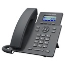 [GRP2601P] Grandstream - Teléfono IP 2 líneas 2 cuentas SIP pantalla LCD 2.4 pulgadas 132x48 PoE integrado dos puertos 10/100 Mbps soporte EHS