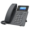 [GRP2602G] Grandstream - Teléfono IP 2 líneas 4 cuentas SIP pantalla LCD retroiluminada 2.4 pulgadas 132x48 PoE integrado dos puertos Gigabit 10/100/1000 Mbps conferencia de 5 vías