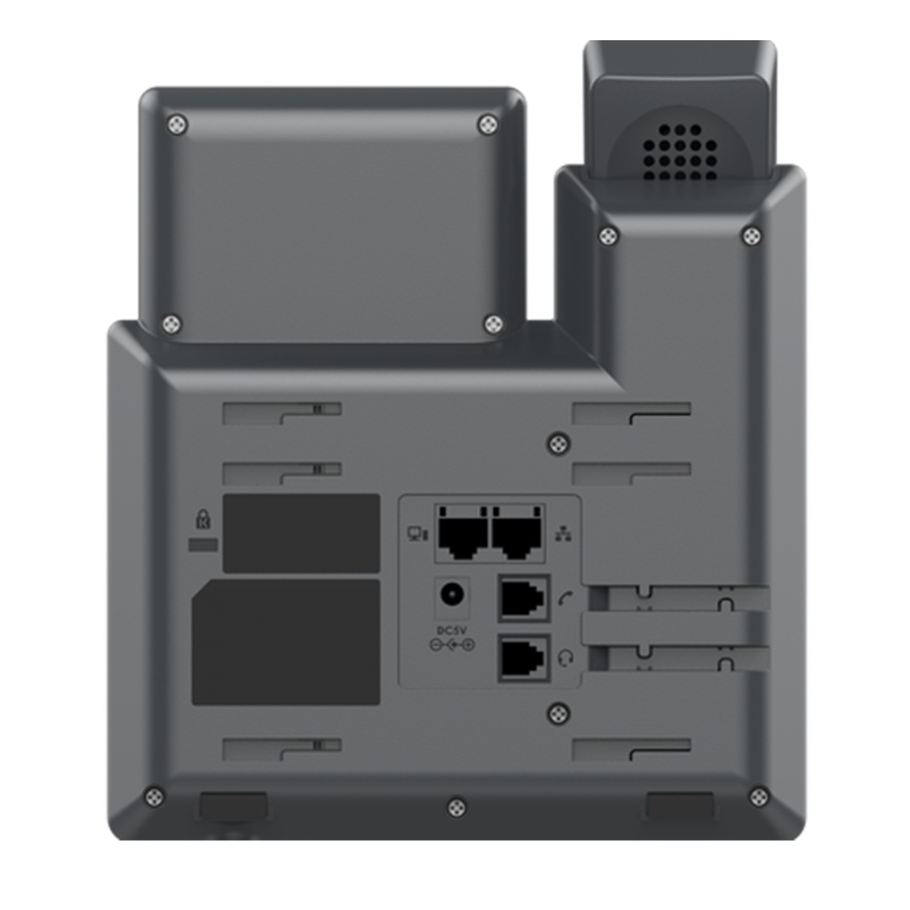 [GRP2602P] Grandstream - Teléfono IP 2 líneas 4 cuentas SIP pantalla LCD retroiluminada 2.4 pulgadas 132x48 PoE integrado dos puertos 10/100 Mbps conferencia de 5 vías