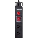 [PDU-15AEU8T] Onlink - Regleta Rack PDU 1U 8 Tomas 15Amp 110V 1650W 483x44x44mm