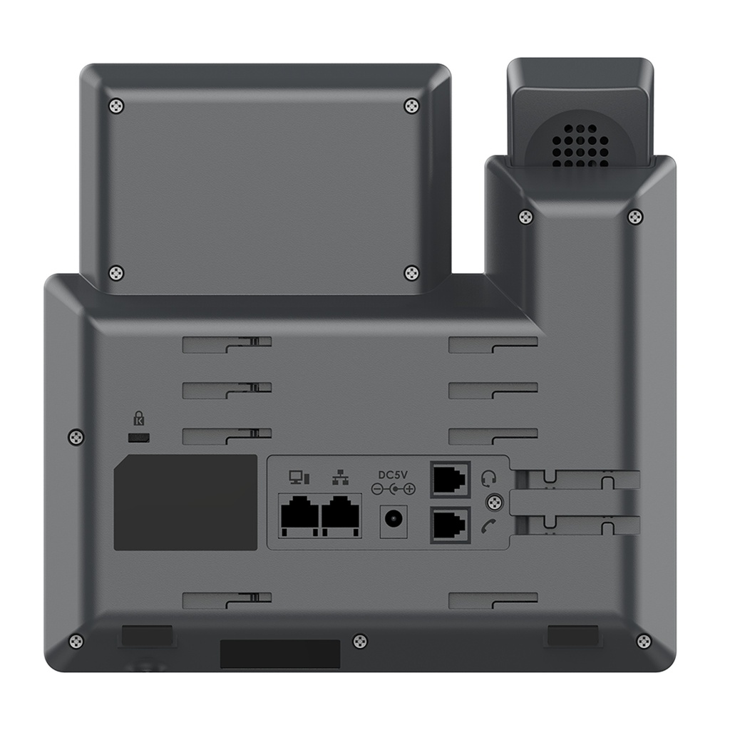 [GRP2603P] Grandstream - Teléfono IP 3 líneas 6 cuentas SIP pantalla LCD retroiluminada 2.7 pulgadas 132x64 PoE integrado dos puertos Gigabit 10/100/1000 Mbps