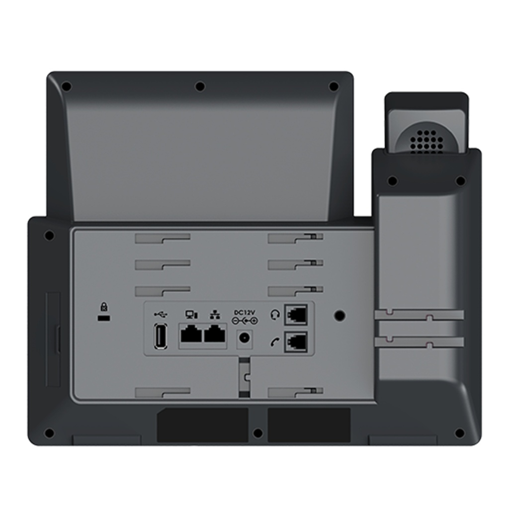 [GRP2670] Grandstream - Teléfono IP 12 líneas 16 cuentas SIP 48 teclas VPK pantalla táctil capacitiva 7 pulgadas 1024x600 PoE integrado dos puertos Gigabit Wi-Fi 6 doble banda Bluetooth