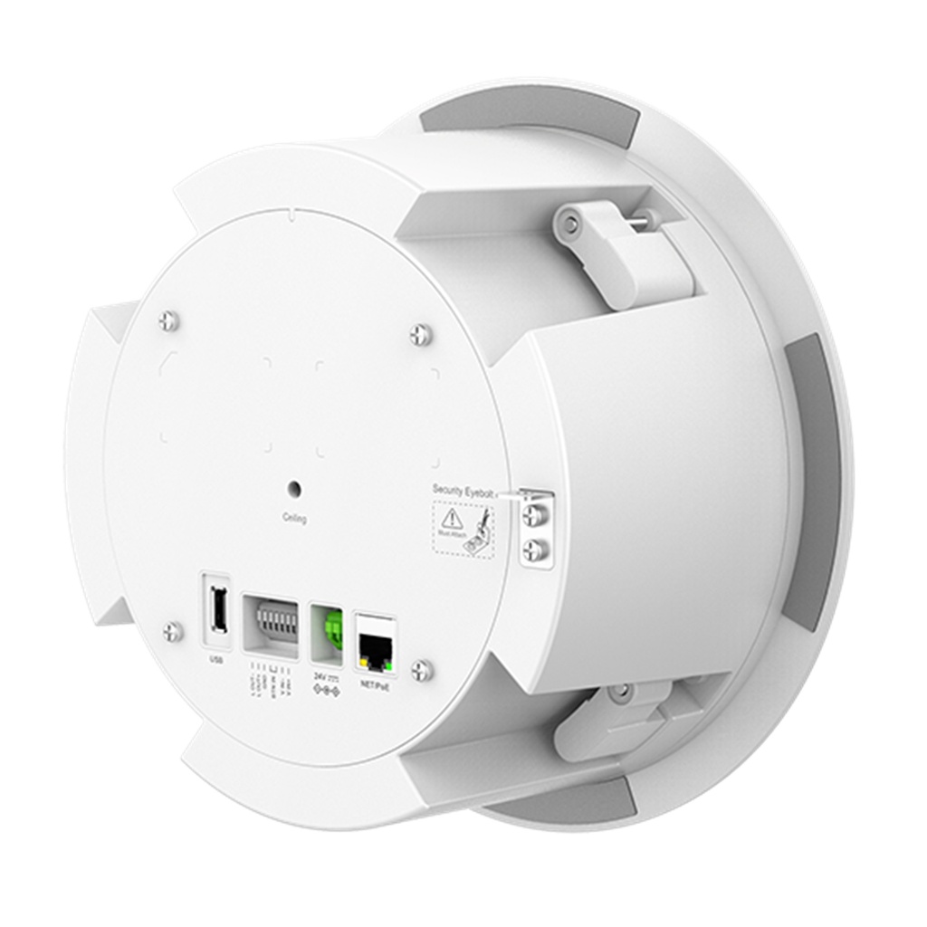 [GSC3506 V2] Grandstream - Altavoz SIP altavoz de megafonía multicast altavoz coaxial HD de alta fidelidad de 30W un puerto 10/100 Mbps con PoE/PoE+/PoE++ integrado