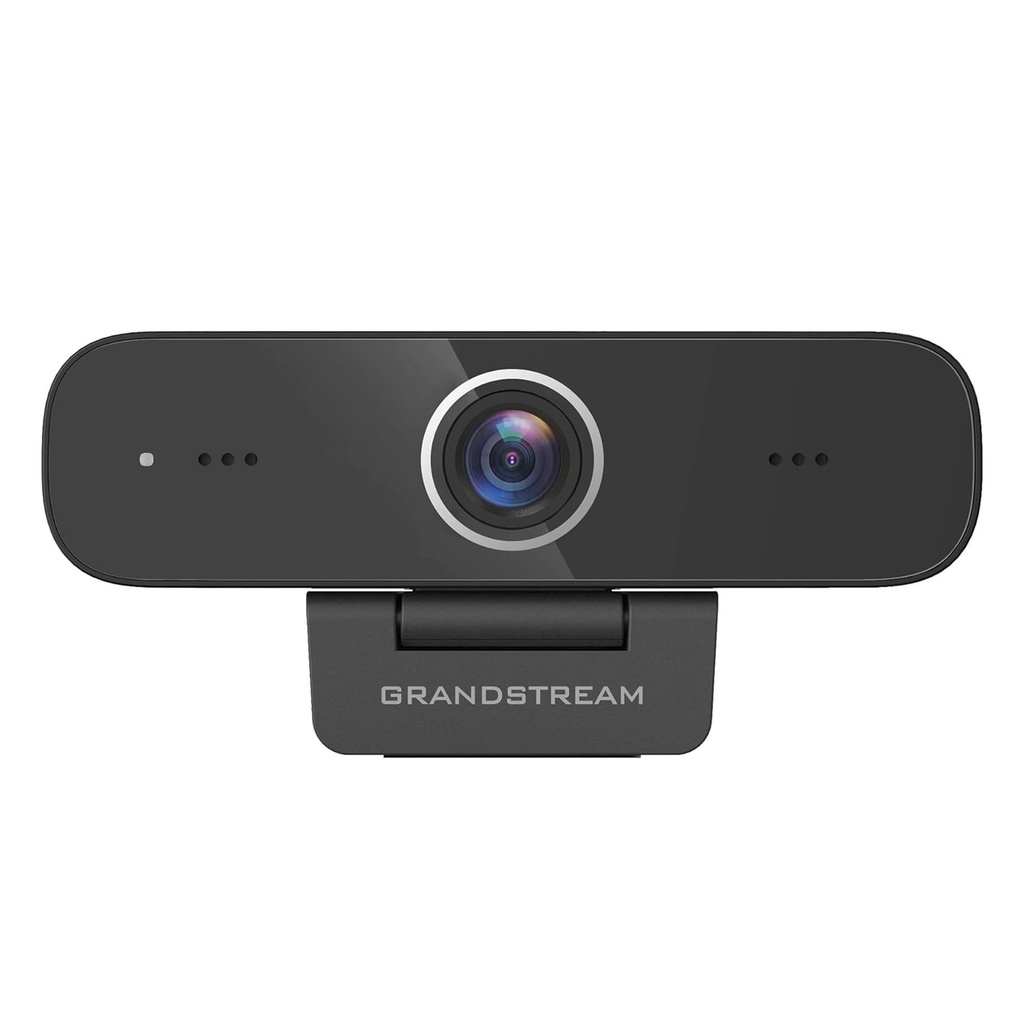 [GUV3100] Grandstream - Cámara Web USB sensor de imagen CMOS de 2 megapíxeles video Full HD 1080p a 30 fps puerto USB 2.0 plug-and-play 2 micrófonos omnidireccionales integrados rango de captación de voz de más de 1 metro