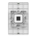[GWN7624] Grandstream - Punto de Acceso Wi-Fi 5 agregado 2.03Gbps 2.4GHz 300Mbps 2x2:2 MIMO 5GHz 1733Mbps 4x4:4 MU-MIMO 200 clientes cobertura 175m diseño de pared 4 puertos Gigabit uno con PoE/PoE+ y 2 PSE