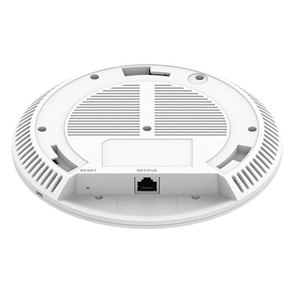 [GWN7660] Grandstream - Punto de Acceso Wi-Fi 6 802.11a/b/g/n/ac/ax rendimiento agregado de 1.77Gbps 2.4GHz 573.5Mbps 5GHz 1201Mbps 2x2:2 MU-MIMO con OFDMA cobertura hasta 175 metros 2 puertos Gigabit 10/100/1000 Base-T PoE 802.3af/at consumo máximo 9W