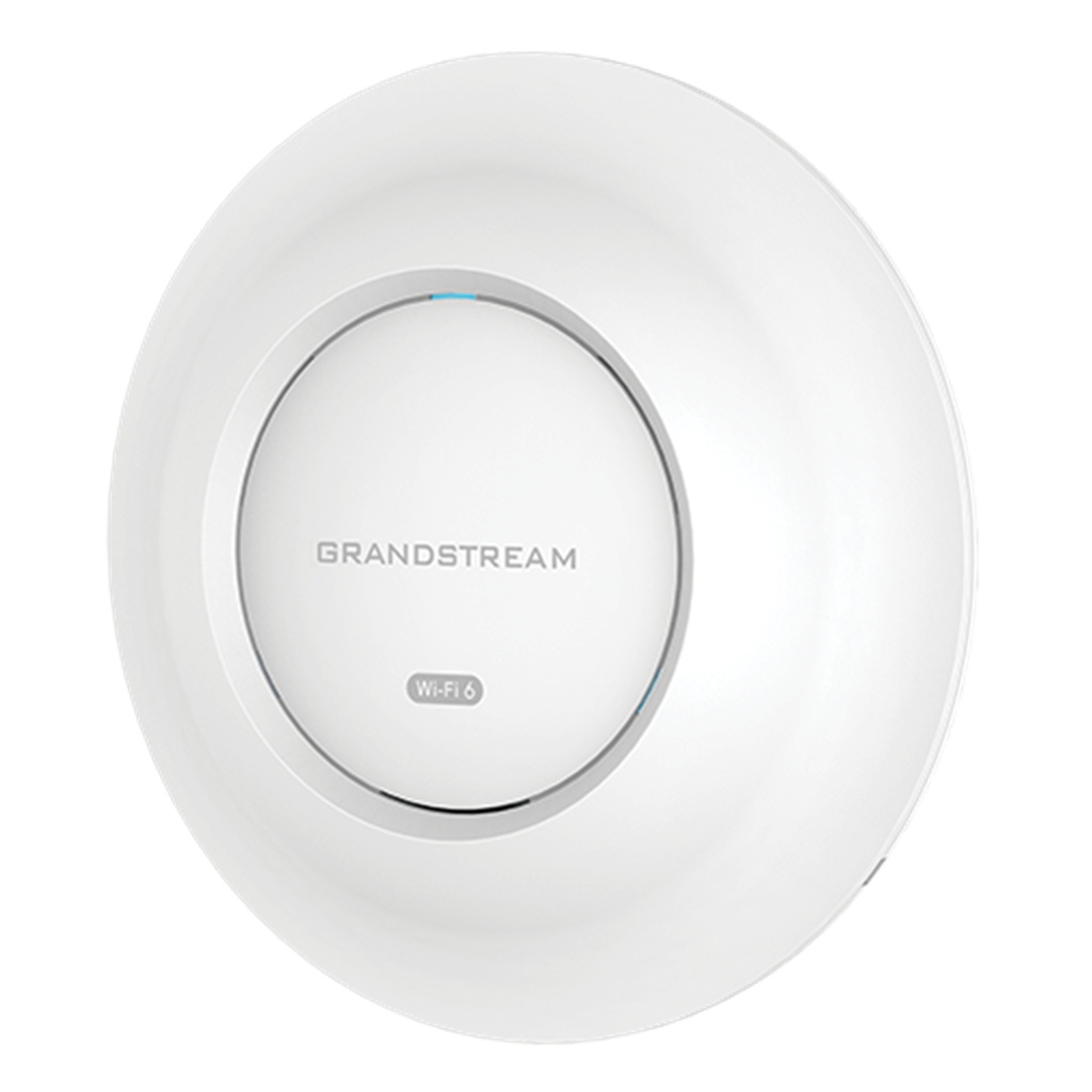[GWN7662] Grandstream - Punto de Acceso Wi-Fi 6 2.4GHz 2x2:2 MIMO 5GHz 4x4:4 MU-MIMO agregado 5.38Gbps 256 clientes cobertura 175m 1 puerto Gigabit y 1 puerto 2.5G PoE 802.3af/at consumo máximo 16W