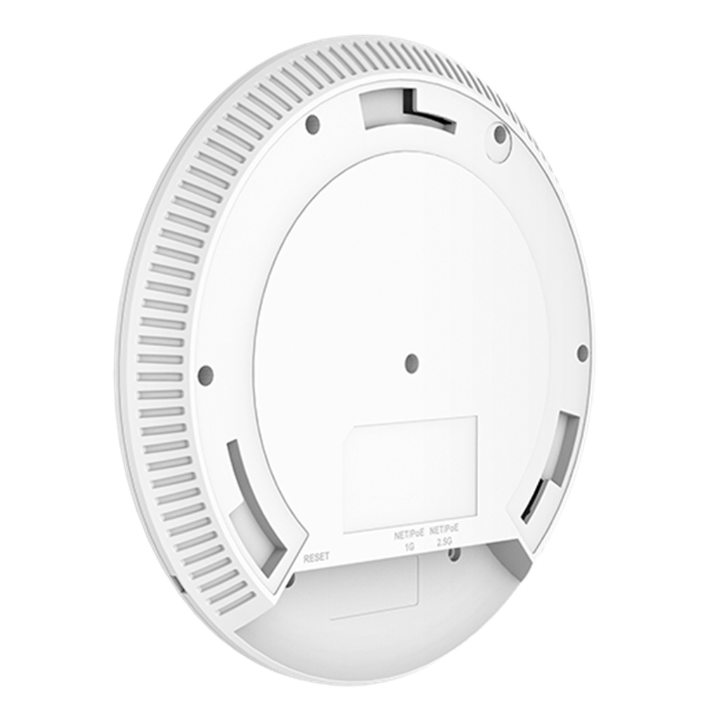 [GWN7664] Grandstream - Punto de Acceso Wi-Fi 6 agregado 3.55Gbps 2.4GHz 1147Mbps 5GHz 2400Mbps 4x4:4 MU-MIMO con OFDMA 750+ clientes cobertura 175m 1 puerto Gigabit y 1 puerto 2.5G PoE 802.3af/at soporta Mesh