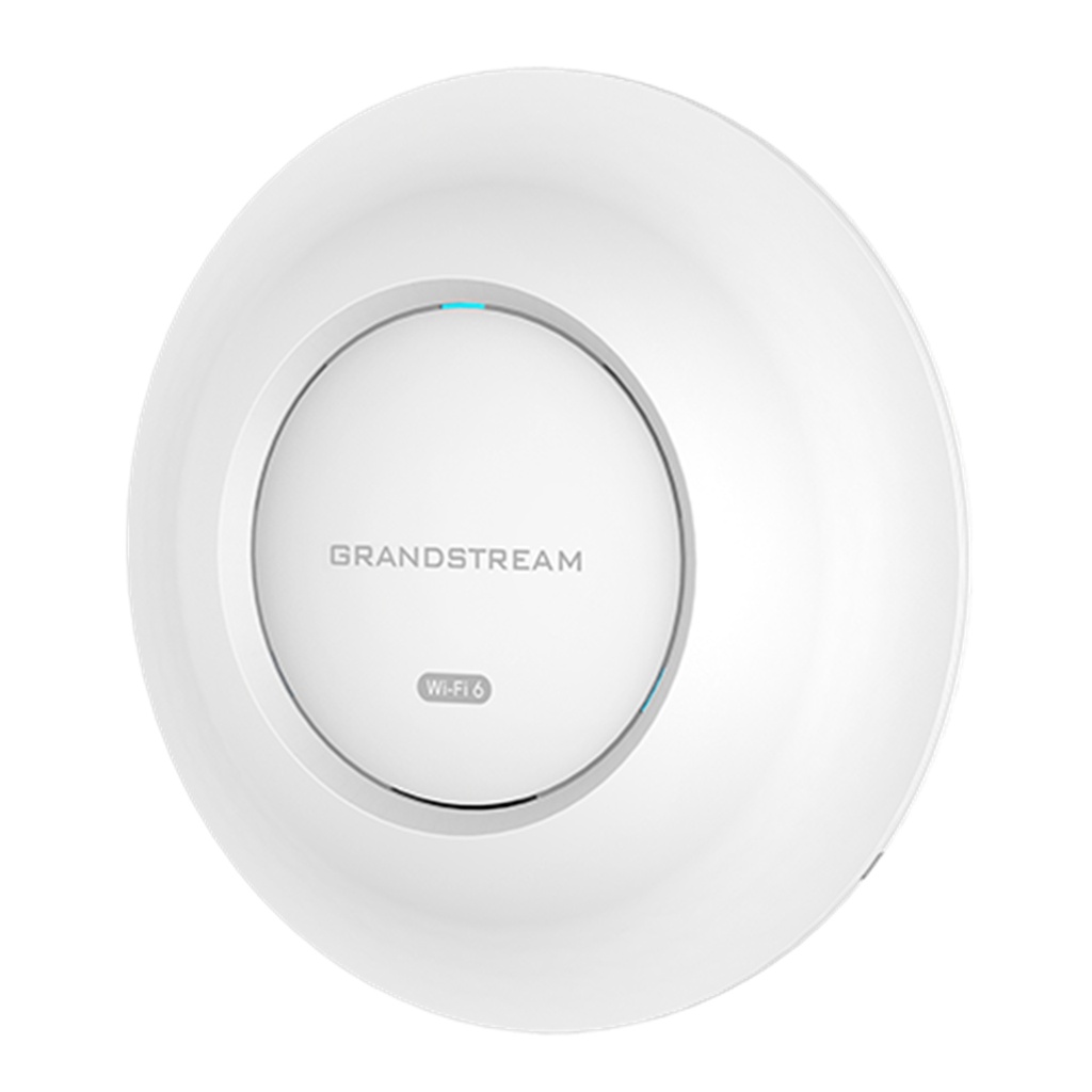 [GWN7665] Grandstream - Punto de Acceso Wi-Fi 6E tri-banda 2.4/5/6GHz 2x2:2 MU-MIMO con OFDMA agregado 5.4Gbps 384 clientes cobertura 175m 1 puerto Gigabit y 1 puerto 2.5G PoE 802.3af/at