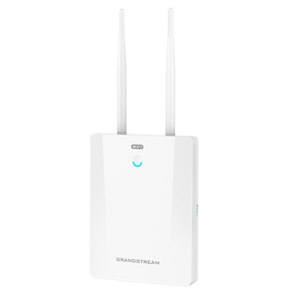 [GWN7670WM] Grandstream - Punto de Acceso Wi-Fi 7 doble banda 2x2:2 MIMO agregado 3.6Gbps 2.4GHz 688Mbps 5GHz 2882Mbps 256 clientes cobertura 175m 1 puerto WAN/LAN 2.5G PoE 802.3af/at consumo 15.5W