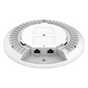 [GWN7674] Grandstream - Punto de Acceso Wi-Fi 7 BE21000 agregado 21Gbps tri-banda 2.4GHz 2x2:2 5GHz 4x4:4 6GHz 4x4:4 MU-MIMO 768 clientes cobertura 175m 1 puerto 10G y 1 puerto 2.5G PoE 802.3bt