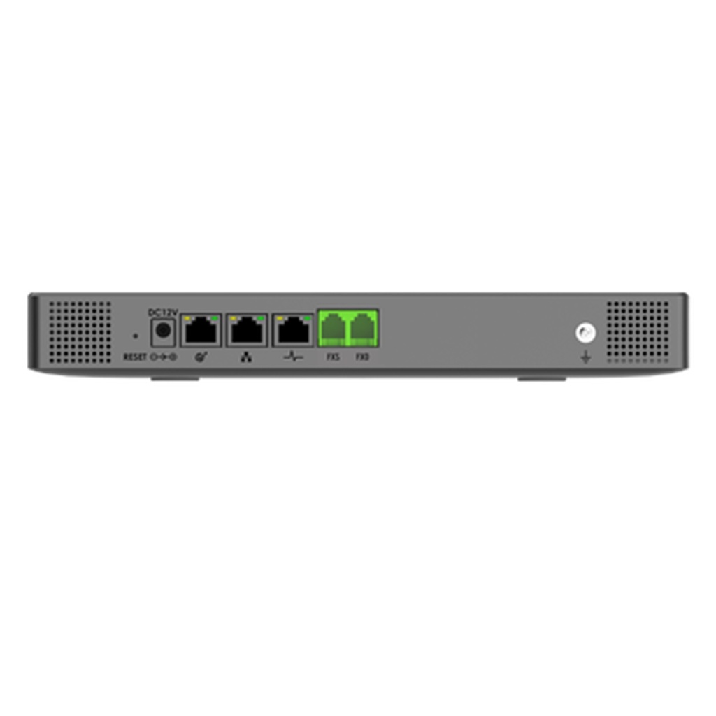 [UCM6301] Grandstream - Central Telefónica IP (IP PBX) 1 puerto FXS RJ11 1 puerto FXO RJ11 hasta 500 usuarios 75 llamadas concurrentes G.711 tres puertos Gigabit autoadaptables con PoE+