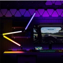 [PLI-200FL] Primus - Lámpara Nimbus3FL LED Gaming Plegable De 3 Segmentos WiFi RGBIC
