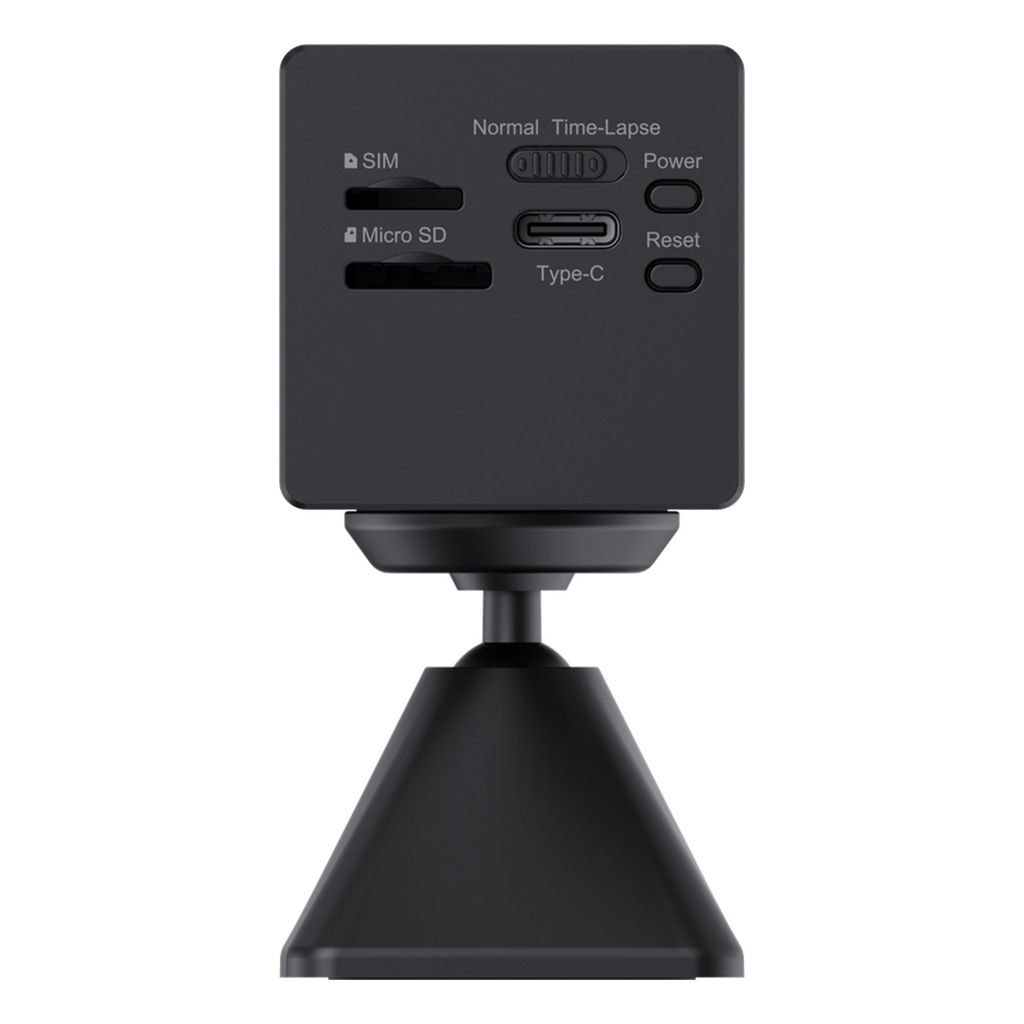 [CS-CB2-R105-1K3F4GA-BK] Ezviz - Cámara IP Inalámbrica HD 2K [3MP] 4G Lente 4mm con Batería 2000mAh Grabación AOV Detección de Personas Audio Bidireccional IR 8m [Negra] Interior