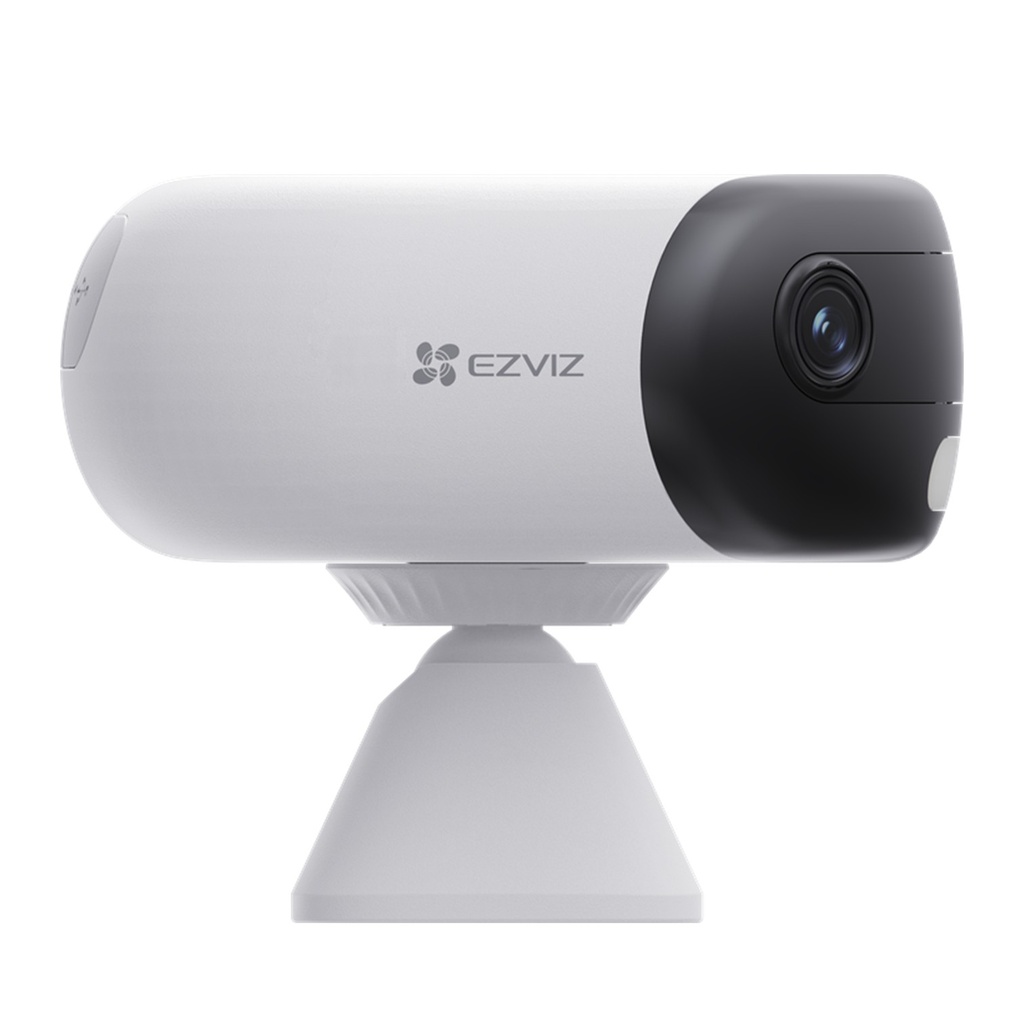 [CS-CB30/SP-R100(5MP+5MP)] Ezviz - Kit Cámara IP Inalámbrica HD 3K Doble Lente [5MP] + [5MP] con Batería Recargable Cobertura Panorámica 180° Base Magnética Exterior/Interior