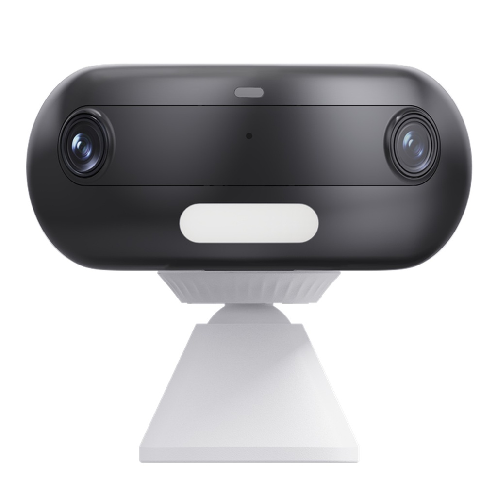 [CS-CB30/SP-R100(5MP+5MP)] Ezviz - Kit Cámara IP Inalámbrica HD 3K Doble Lente [5MP] + [5MP] con Batería Recargable Cobertura Panorámica 180° Base Magnética Exterior/Interior