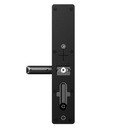 [CS-DL20F-R101-WBCP-BK(5085)] Ezviz - Cerradura Inteligente Wi-Fi + Bluetooth con Reconocimiento Facial 3D y de Venas de la Palma Huella Digital Código Tarjeta y Llave Apertura Remota por App Batería Recargable [Negra]