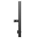 [CS-DL20F-R101-WBCP-BK(5085)] Ezviz - Cerradura Inteligente Wi-Fi + Bluetooth con Reconocimiento Facial 3D y de Venas de la Palma Huella Digital Código Tarjeta y Llave Apertura Remota por App Batería Recargable [Negra]