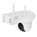 [CS-H90f-R105-8GT5W] Ezviz - Cámara Domo IP PT Inalámbrica HD 3K Triple Lente Wi-Fi Rotatoria Zoom Híbrido 12x Reconocimiento Facial Local Exterior