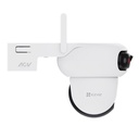 [CS-HB90f/SP-R100(5MP+5MP+5MP)] Ezviz - Kit Cámara IP PT Inalámbrica HD 3K Triple Lente [5MP] + [5MP] + [5MP] Wi-Fi con Batería y Panel Solar Zoom Híbrido 12x Reconocimiento Facial Local Exterior