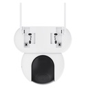 [CS-HB90f/SP-R100(5MP+5MP+5MP)] Ezviz - Kit Cámara IP PT Inalámbrica HD 3K Triple Lente [5MP] + [5MP] + [5MP] Wi-Fi con Batería y Panel Solar Zoom Híbrido 12x Reconocimiento Facial Local Exterior
