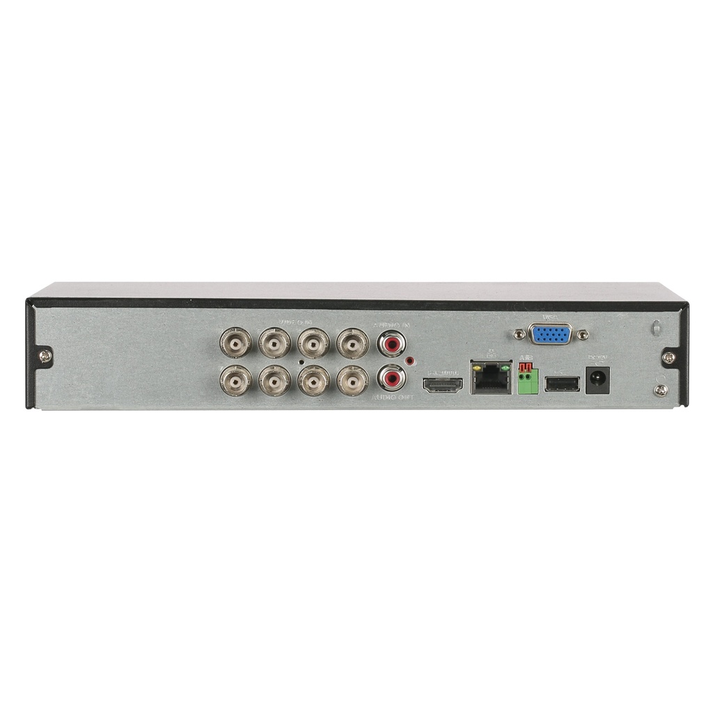 [DH-XVR5108HS-I3/T] Dahua - XVR Penta-brid de 8 Canales BNC Audio Bidireccional por Coaxial 1 Bahía SATA [Serie 5MP Value/1080P]