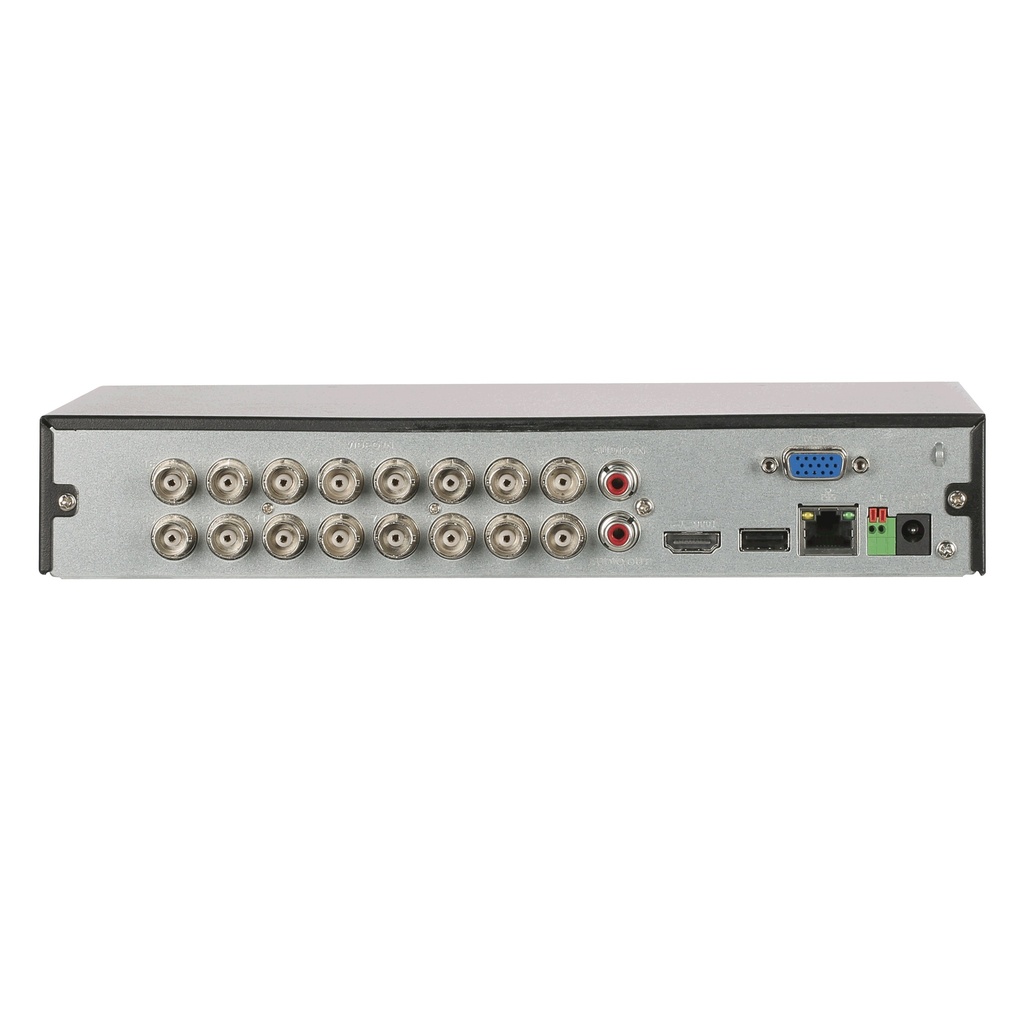[DH-XVR5116HS-I3/T] Dahua - XVR Penta-brid de 16 Canales BNC Audio Bidireccional por Coaxial 1 Bahía SATA [Serie 5MP Value/1080P]