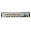 [DH-XVR5116HS-I3/T] Dahua - XVR Penta-brid de 16 Canales BNC Audio Bidireccional por Coaxial 1 Bahía SATA [Serie 5MP Value/1080P]