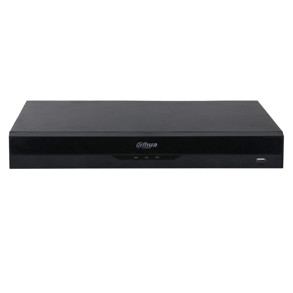 [DHI-NVR2216-16P-I2] Dahua - NVR de 16 Canales IP con 16 Puertos PoE 2 Bahías SATA [Serie WizSense]