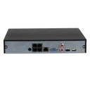 [DHI-NVR4104HS-P-EI] Dahua - NVR de 4 Canales IP con 4 Puertos PoE 1 Bahía SATA [Serie WizSense]