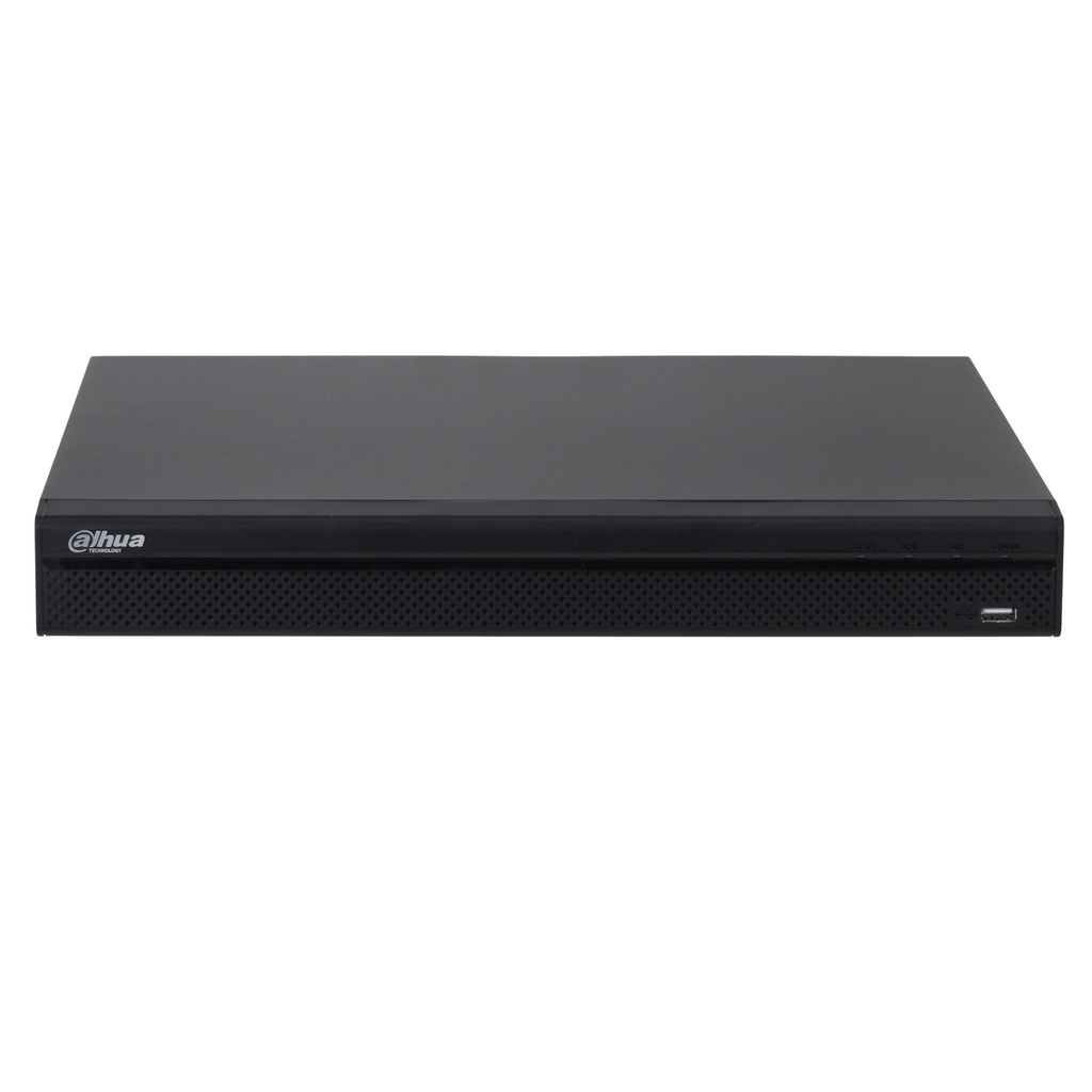 [DHI-NVR4232-16P-4KS3] Dahua - NVR de 32 Canales IP con 16 Puertos PoE 2 Bahías SATA [Serie Lite]