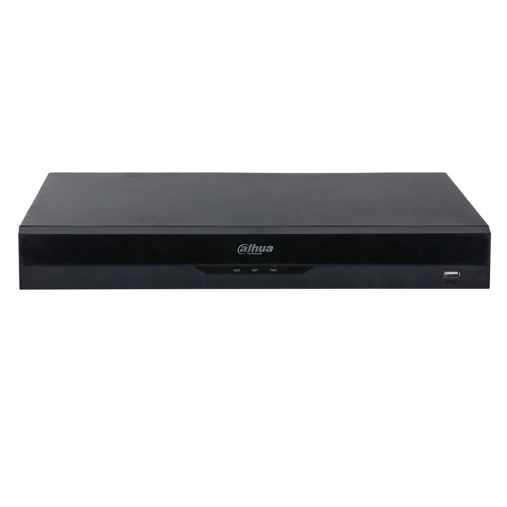 [DHI-NVR5208-8P-EI] Dahua - NVR de 8 Canales IP con 8 Puertos PoE 2 Bahías SATA [Serie WizSense]