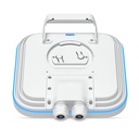 [E7-Campus] Ubiquiti - UniFi Enterprise, Punto de Acceso Wi-Fi 7 Tribanda para Interior/Exterior, 10 Flujos, Antenas Direccionales con Filtrado RF PRISM, Uplink 10 GbE + Gigabit y PoE++