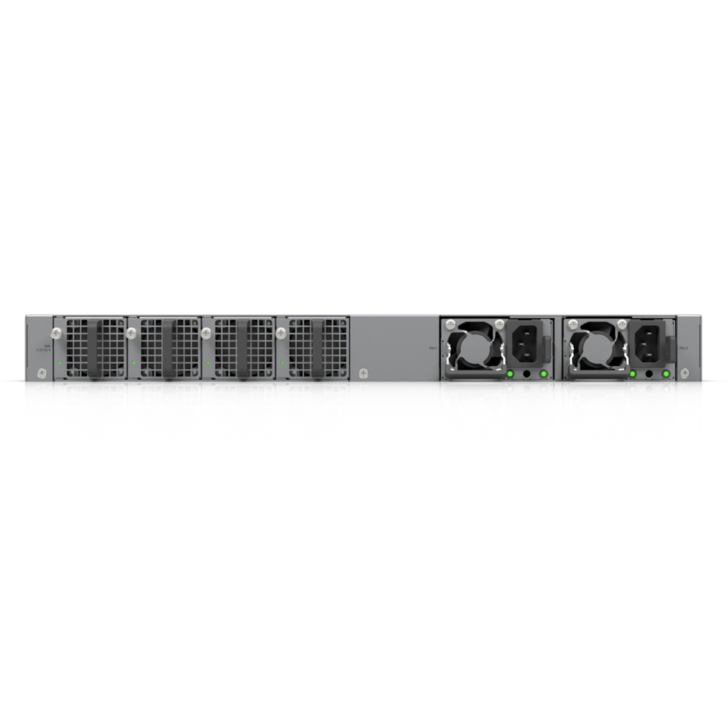 [ECS-24-PoE] Ubiquiti - UniFi Enterprise Campus, Switch Capa 3 con 24 Puertos PoE+++ de Hasta 90 W: 16 de 10 GbE + 8 de 2,5 GbE, 2 SFP28 de 25G, Etherlighting y Fuentes Redundantes