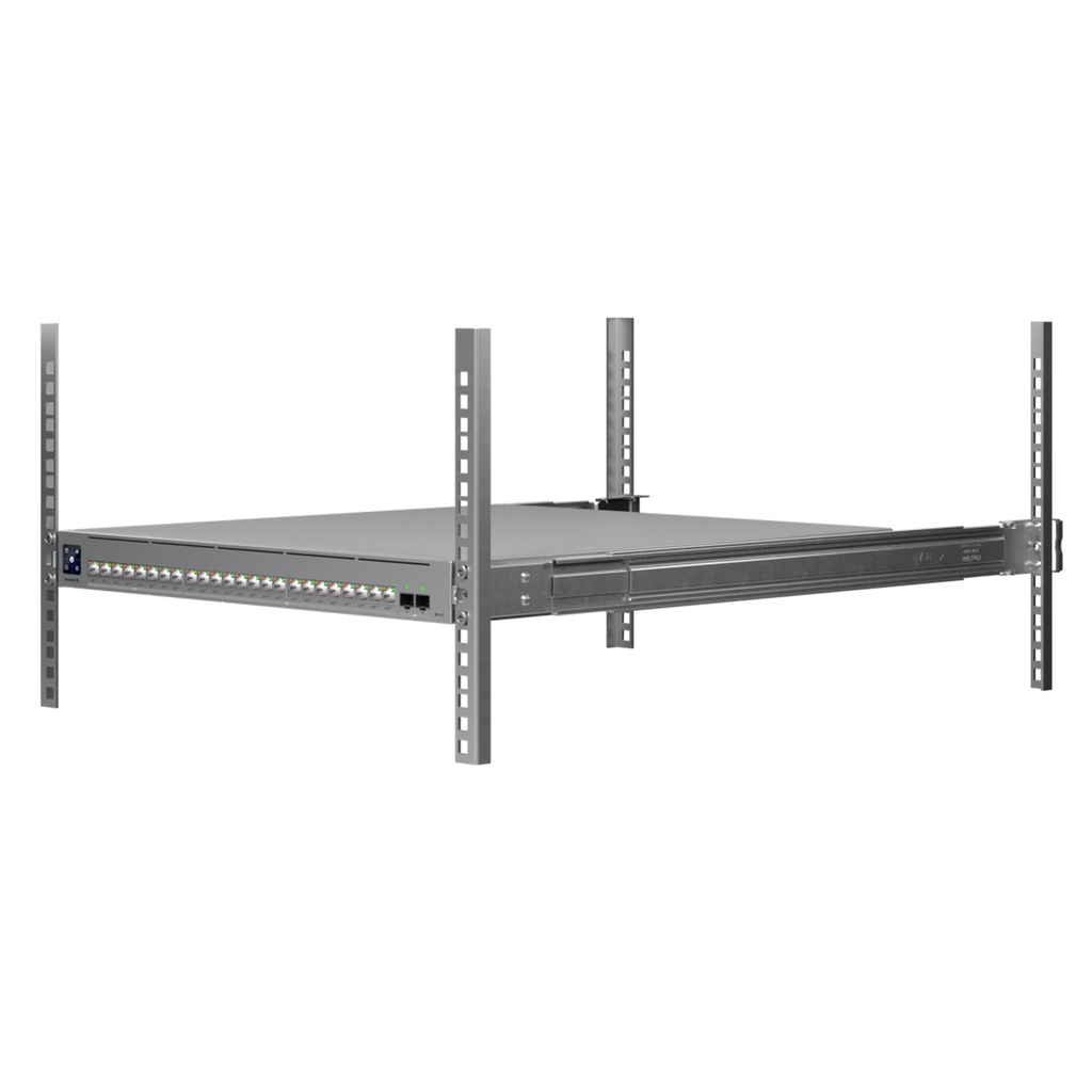 [ECS-24-PoE] Ubiquiti - UniFi Enterprise Campus, Switch Capa 3 con 24 Puertos PoE+++ de Hasta 90 W: 16 de 10 GbE + 8 de 2,5 GbE, 2 SFP28 de 25G, Etherlighting y Fuentes Redundantes