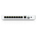 [USW-Flex-2.5G-8-PoE] Ubiquiti - UniFi Flex, Switch con 8 Puertos 2,5 GbE PoE++, Uplink Combo 10G RJ45/SFP+, Entrada PoE+++ y Presupuesto PoE de Hasta 196 W con Adaptador AC de 210 W No Incluido