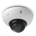 [UVC-G6-Dome-W] Ubiquiti - UniFi Protect G6 Dome, Cámara Domo 4K [8MP] con Sensor de 1/1,8 pulgadas, IR de 30 m, Reconocimiento Facial y de Matrículas, Micrófono, PoE y Protección IP66/IK10