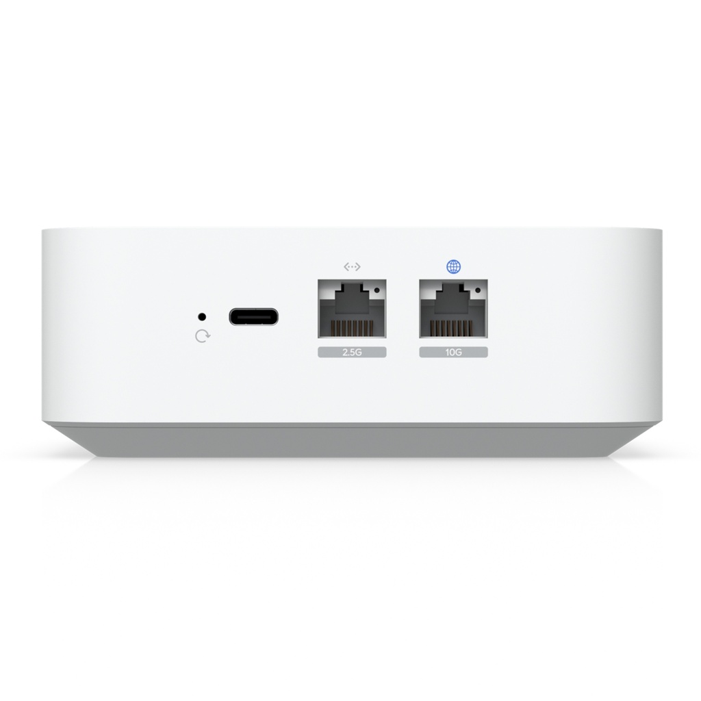 [UX7] Ubiquiti - UniFi Express 7, Gateway con Wi-Fi 7 Tribanda Integrado, WAN 10 GbE + LAN 2,5 GbE, IDS/IPS de 2,3 Gbps y Gestión de Más de 30 Dispositivos UniFi