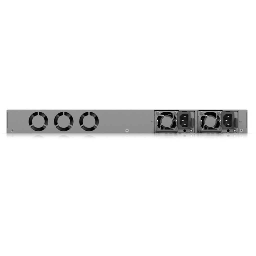 [UXG-Enterprise] Ubiquiti - UniFi Gateway Enterprise, Seguridad IDS/IPS de 12,5 Gbps, 2 SFP28 de 25G + 2 SFP+ de 10G + 2 RJ45 de 2,5 GbE, Multi-WAN y Doble Fuente Hot-Swap en Rack 1U