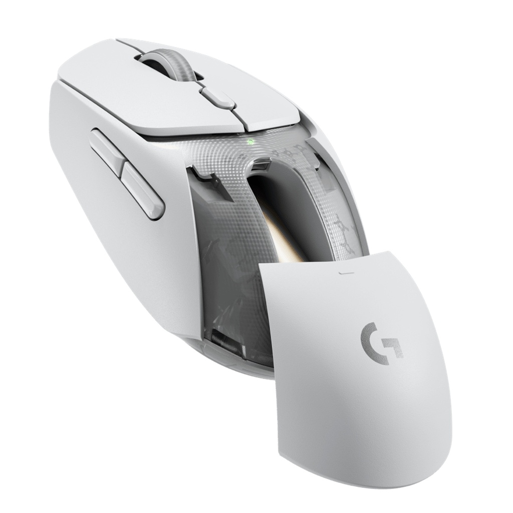 [G309-WHITE] Logitech - Mouse Inalambrico USB Gaming 6 Botones Lightspeed 25.600 DPI [Blanco]