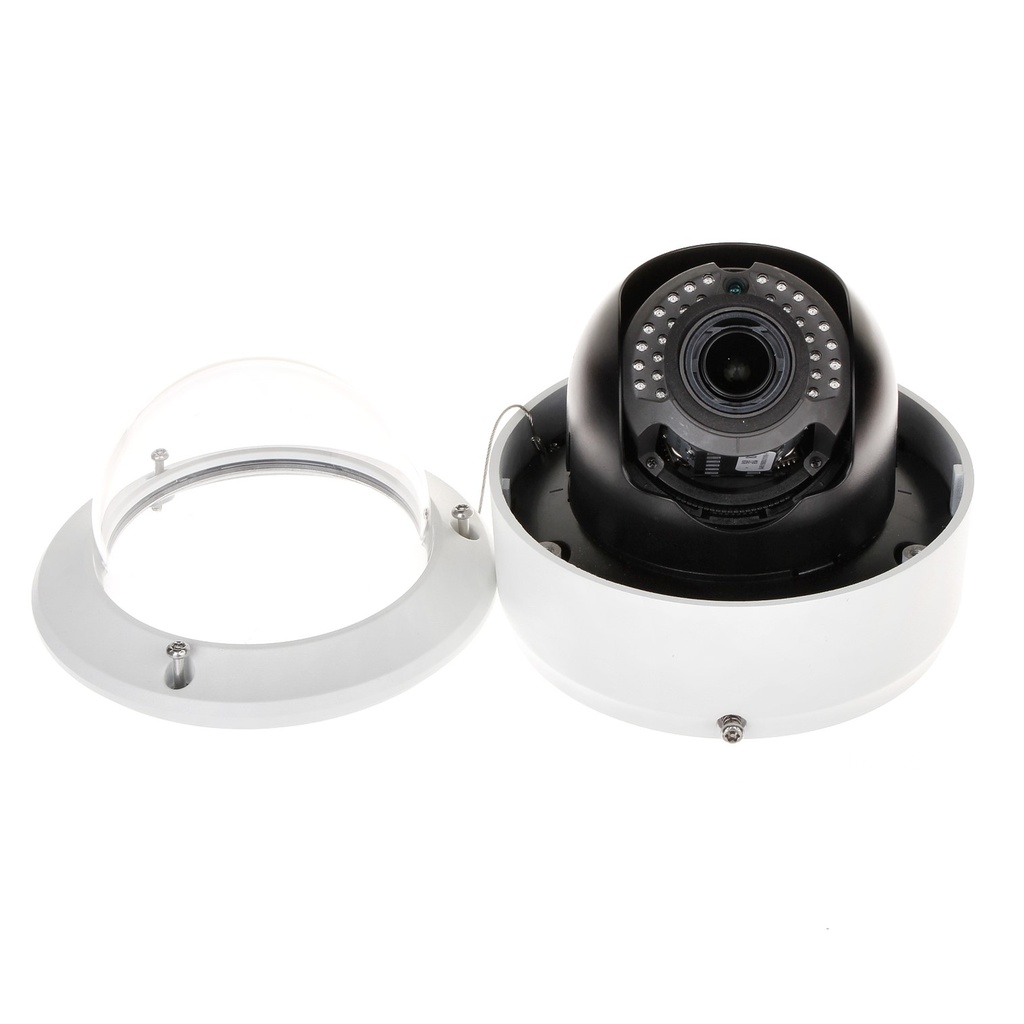 (DS-2CD4126FWD-IZ) Hikvision - Camara HD Domo IP 1080P (2MP) Varifocal (Metalico)