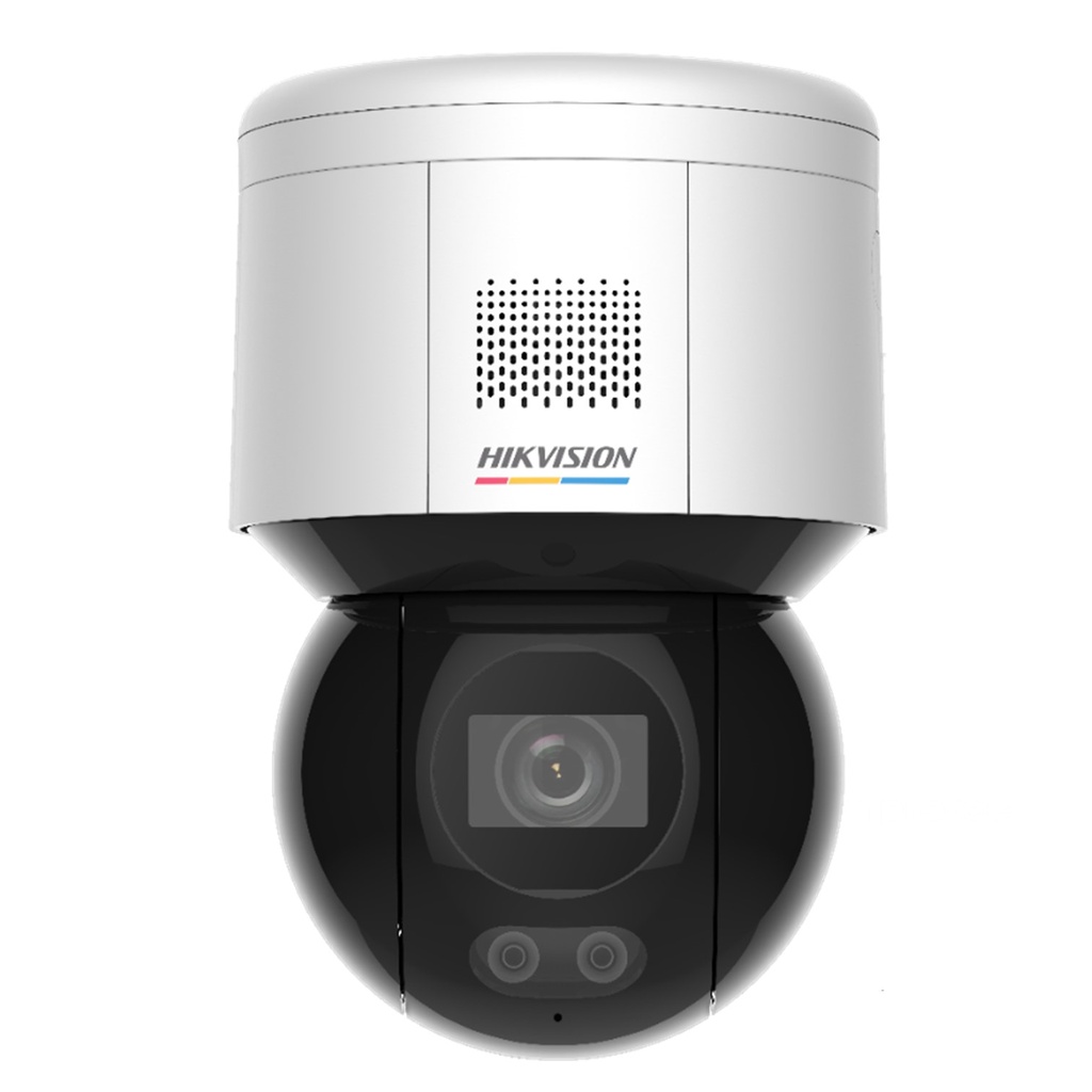 (DS-2DE3A400BW-DE/W) Hikvision - Camara HD Domo PT IP 2K (4MP) Lente 4mm (Metal/Plástico)