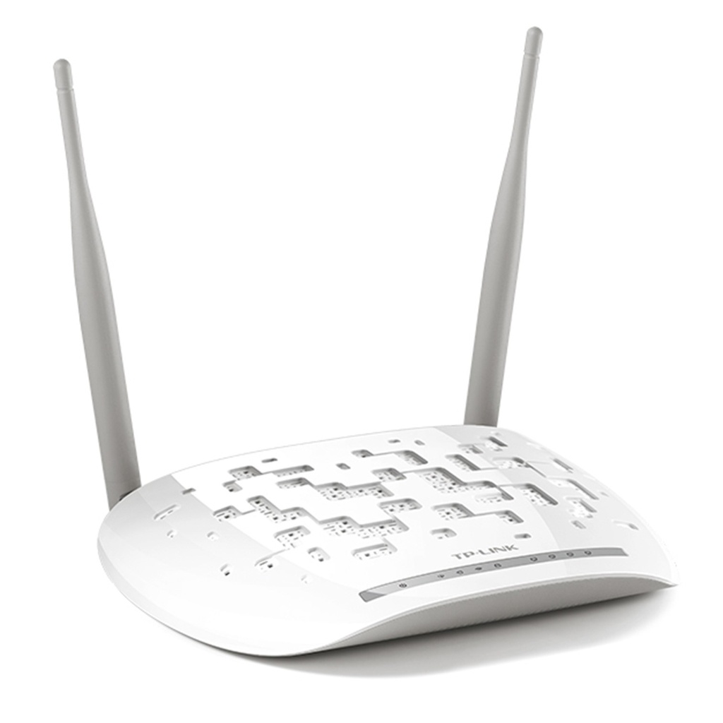 (TD-W8961N) TP-Link - Módem Router Inalambrico WiFi ADSL2+ N 300Mbps 2 Antenas 3dBi