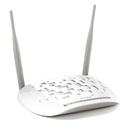 (TD-W8961N) TP-Link - Módem Router Inalambrico WiFi ADSL2+ N 300Mbps 2 Antenas 3dBi