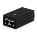 (POE-24-12W) Ubiquiti - Adaptador POE Ubiquiti de 24 VDC 0.5 A Compatible con airGatewayks (Negro)
