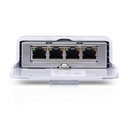 (N-SW) Ubiquiti - NanoSwitch No Administrable de 4 Puertos Gigabit para exterior POE 24V