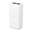 (U-POE-AF) Ubiquiti - Adaptador POE 48 VDC 0.32A Puerto Gigabit para Equipos UniFi (Blanco)