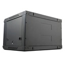 (WM6406) Onlink - Rack de Pared Cerrado Fijo 6U 600x 450mm con Puerta de Vidrio
