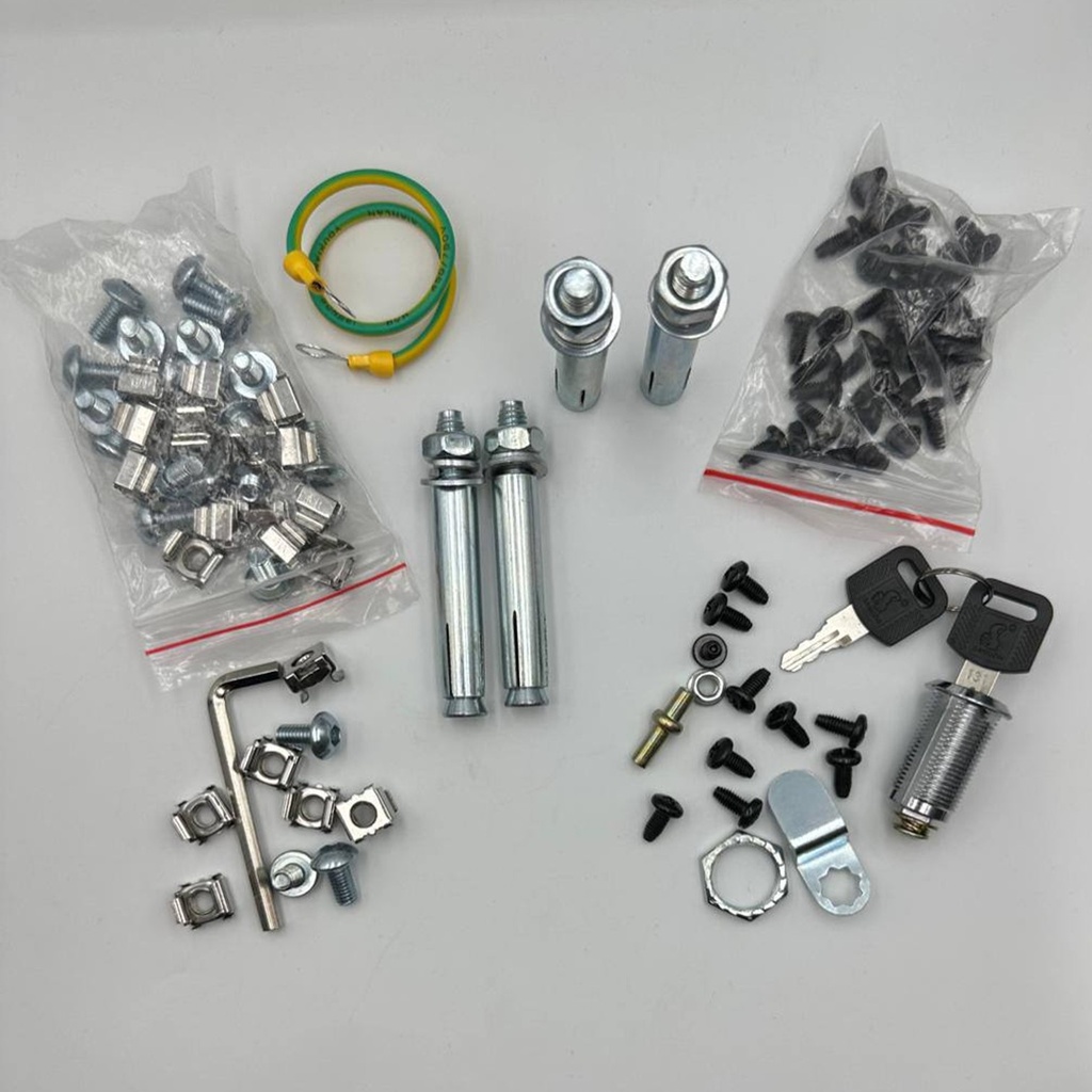 (WM6406) Onlink - Rack de Pared Cerrado Fijo 6U 600x 450mm con Puerta de Vidrio