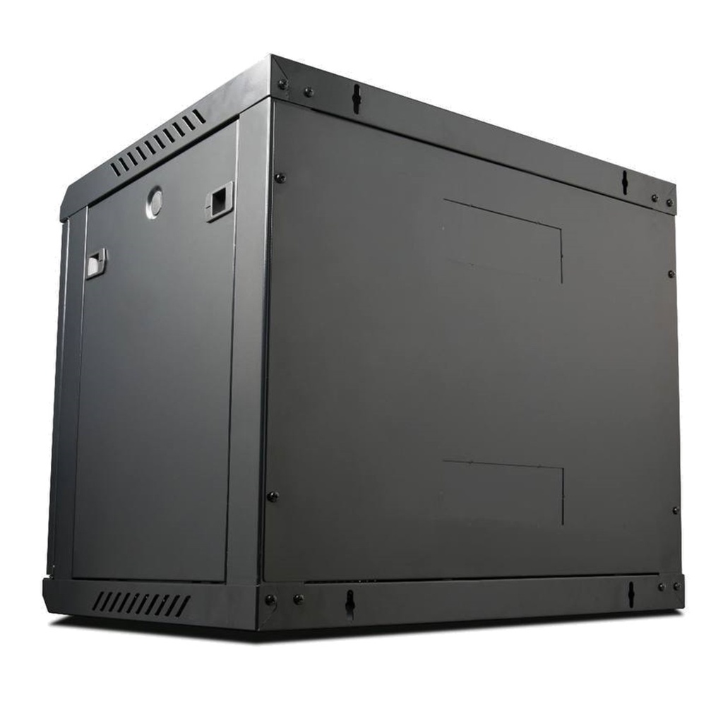 (WM6409) Onlink - Rack de Pared Cerrado Fijo 9U 600x450mm con Puerta de Vidrio